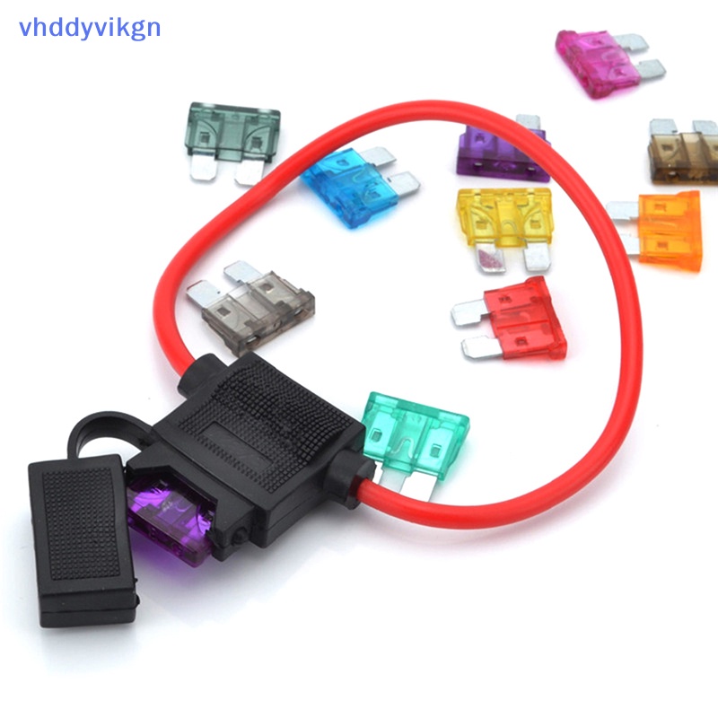 Hộp Đựng Cầu Chì 5 / 10 / 15 / 20 / 25 / 30A Chống Văng Dành Cho Ô Tô