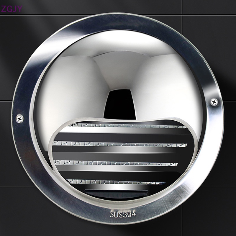 Nắp Đậy Lỗ Thông Gió Bằng Thép Không Gỉ Hình Tròn Cho Hệ Thống HVAC Mới