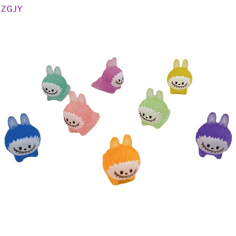 Bộ 2 Tượng Nhựa Phát Quang Hình Hoạt Hình Trang Trí Xe Hơi Mới