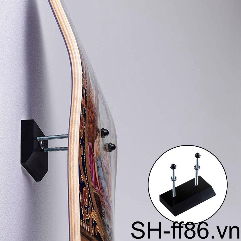 Giá Đỡ Ván Trượt Màu Đen Gắn Tường Tiện Lợi