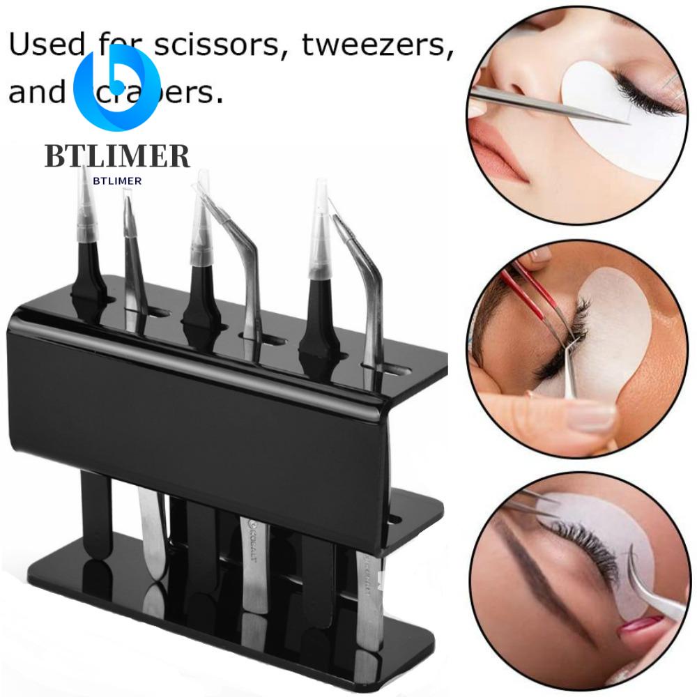 BTLIMER Giá Đỡ Nhíp Gắp Lông Mi Bằng Acrylic Tiện Dụng