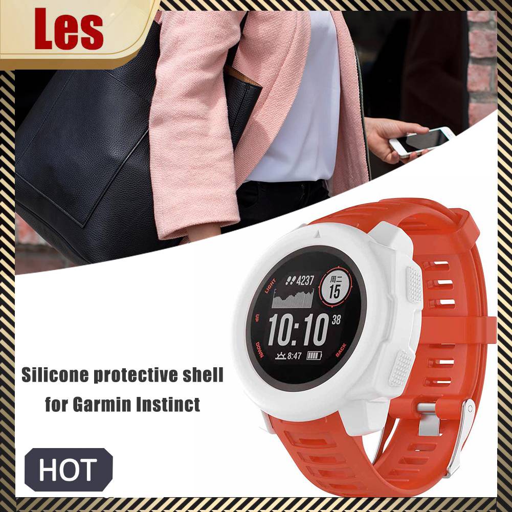 Ốp Silicon Siêu Nhẹ Bảo Vệ Cho Đồng Hồ Thông Minh Garmin Instinct
