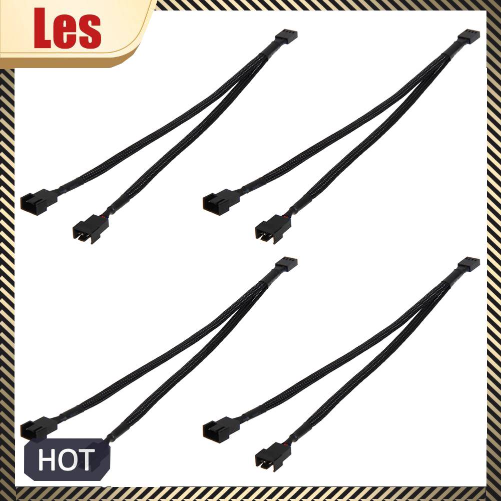 Bộ 4 Dây Cáp Chuyển Đổi 4Pin PWM Sang 3 / 4 Dual PWM Cho Quạt Máy Tính