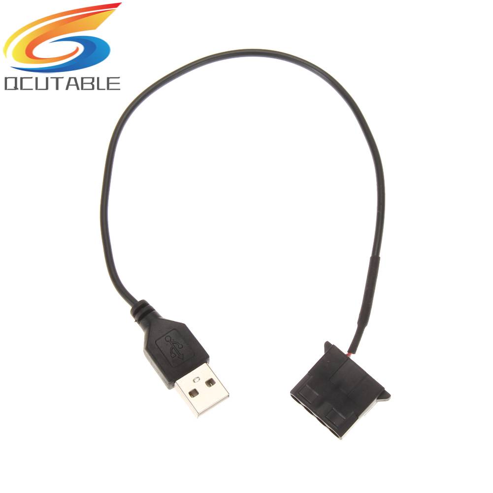 Cáp ChuyểN ĐổI QuạT TảN NhiệT USB Sang 4 pin 1 Feet Cho PC