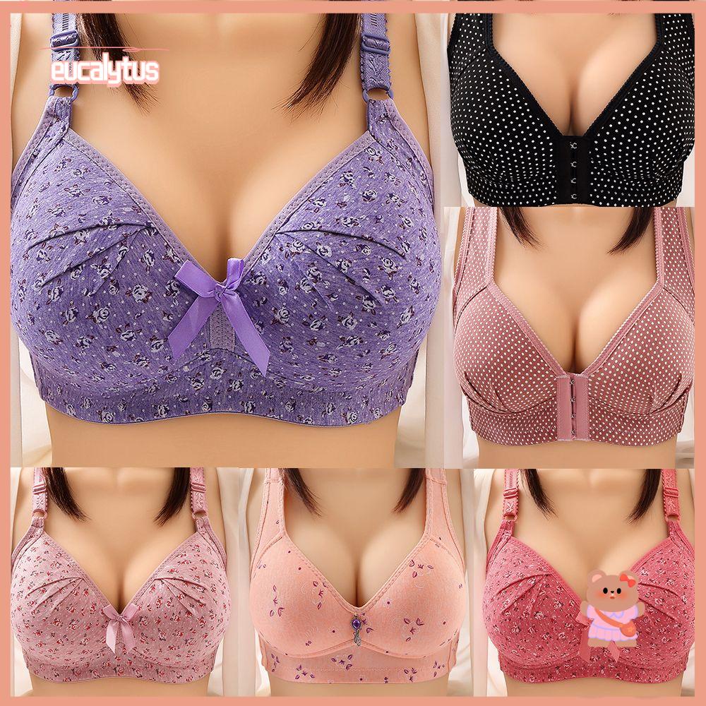 EUTUS Áo Ngực Không Gọng Mềm Mỏng Nhiều Kích Cỡ Plus Size Quyến Rũ Cho Nữ