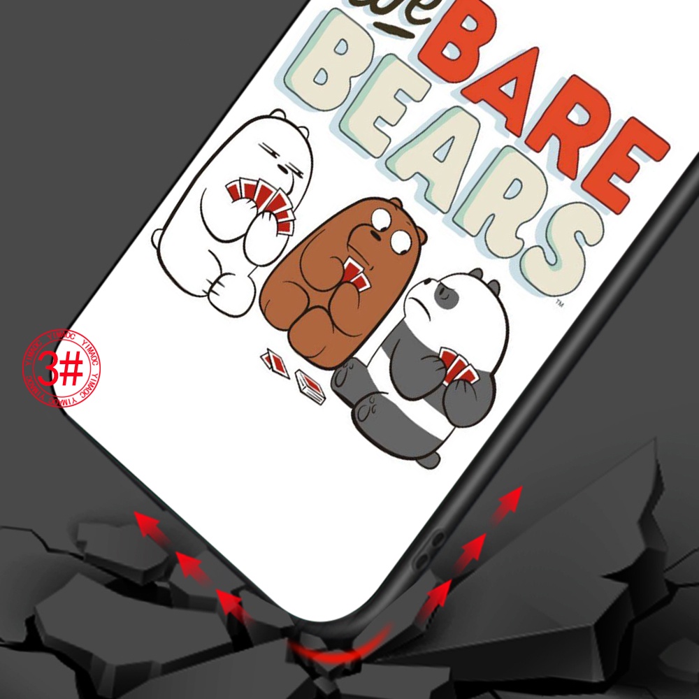 Ốp Điện Thoại TPU Mềm Hình We Bare Bears 228YPJ Cho iPhone X XS 11 Pro Max 14 plus
