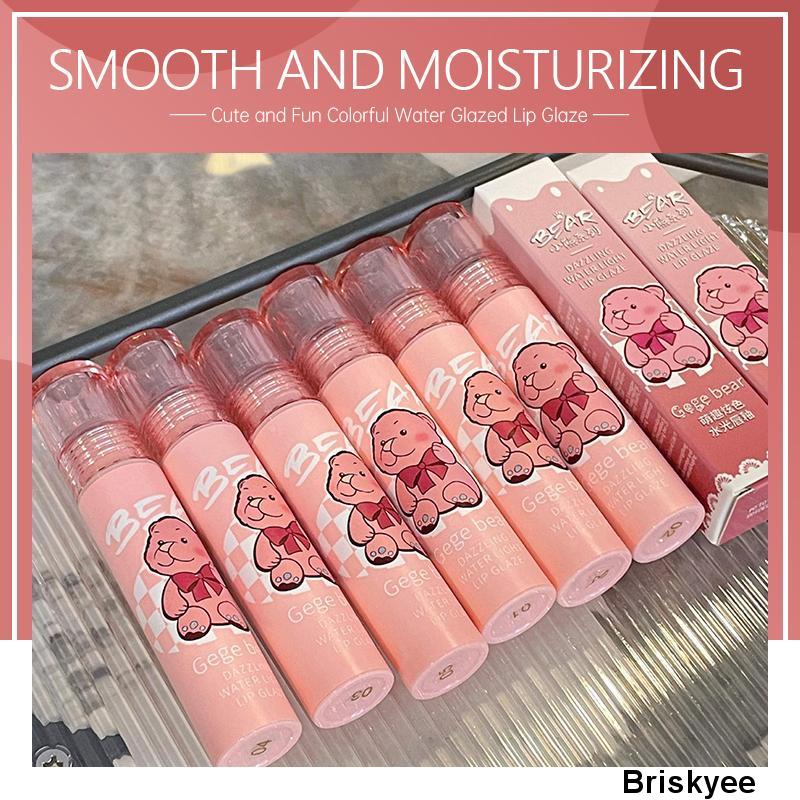 Briskyee💄Son Môi Gege Bear 6 Màu Tùy Chọn Cao Cấp