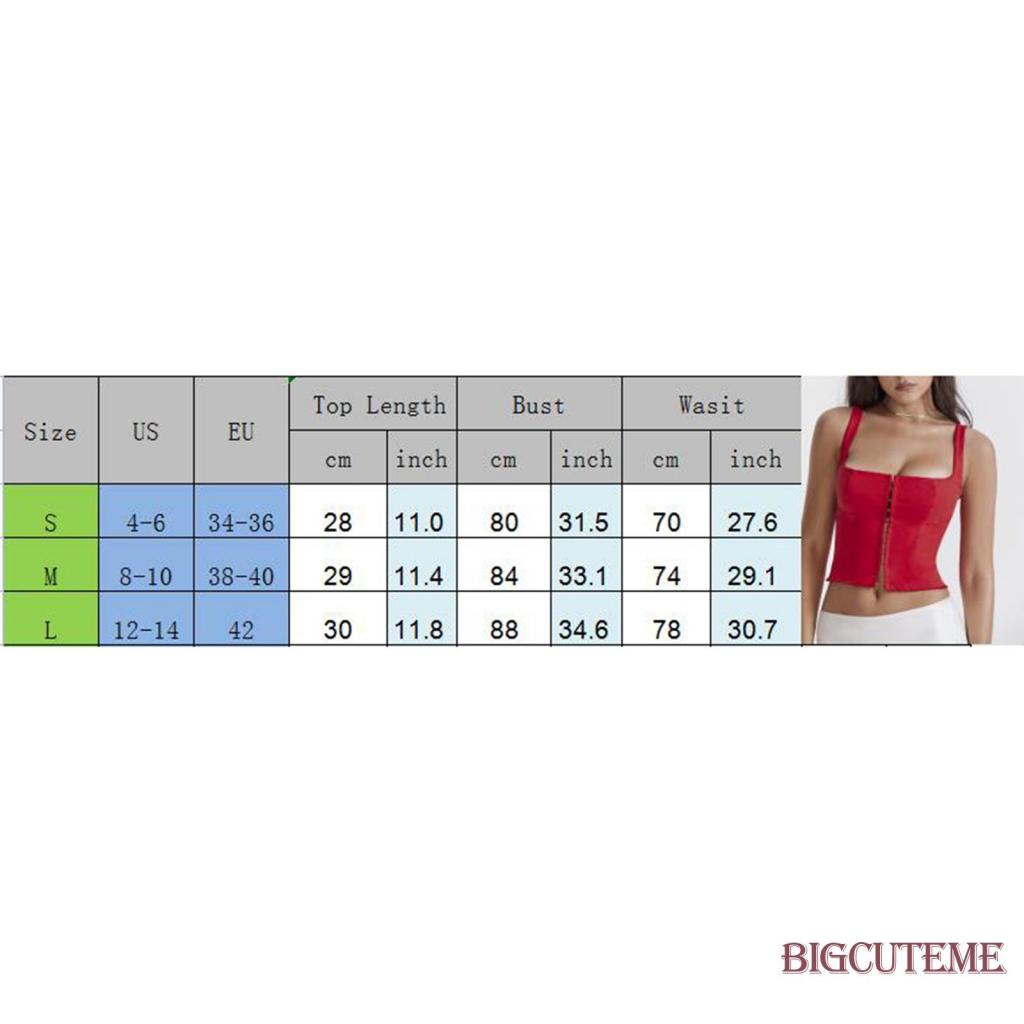 [] - Áo Tank Top Không Tay Cổ Vuông Màu Trơn Thời Trang Mùa Hè Cho Nữ