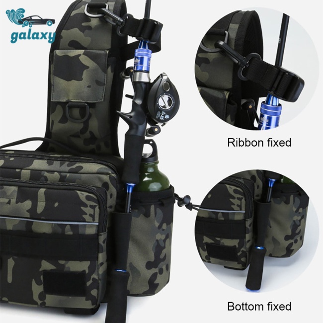 Galaxy Túi Đeo Chéo Đựng Đồ Dùng Câu Cá Đa Năng Tiện Dụng