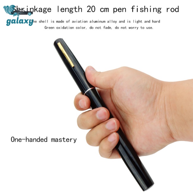 Galaxy Cần Câu Cá Mini Siêu Nhẹ Có Thể Gấp Gọn Tiện Dụng