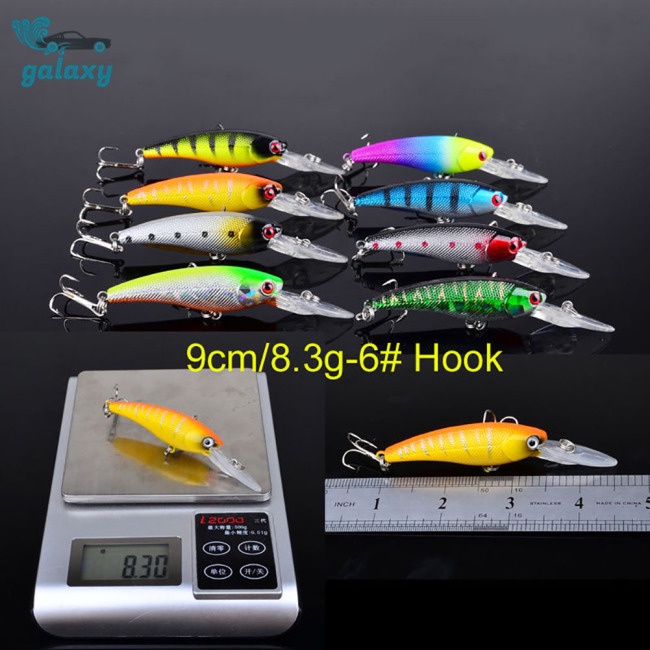 Galaxy Set 20 Mồi Giả Nhử Cá Nhiều Loại Chuyên Nghiệp