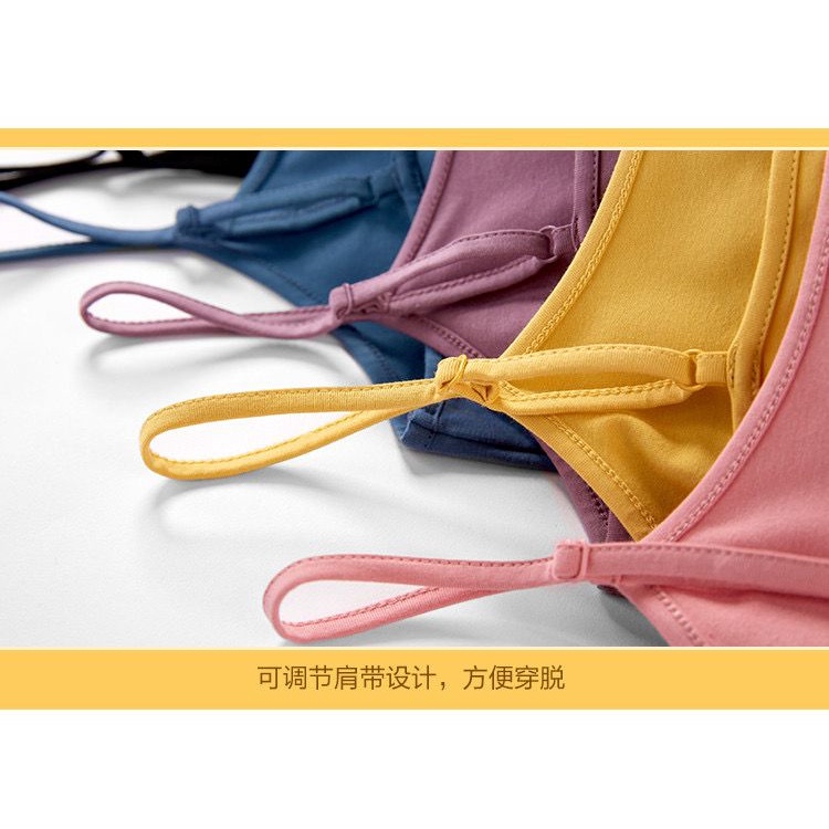 Đồ ngủ Cotton Mỏng Mùa Hè Có Đệm Mút Dễ Thương Cho Nữ