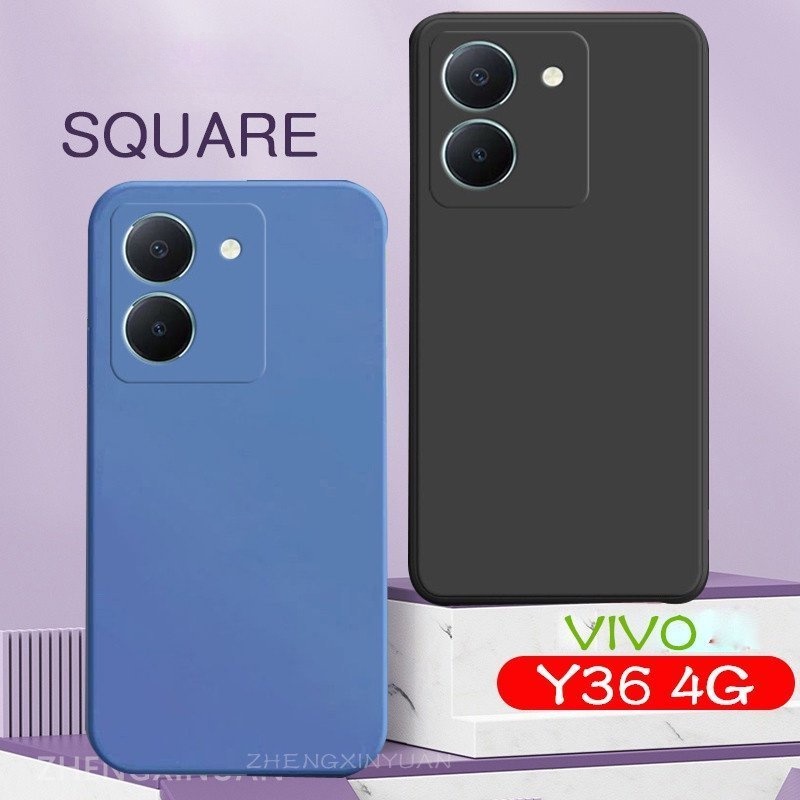 Ốp Điện Thoại Silicon Mềm Chống Sốc Bảo Vệ Camera Cho Vivo Y36 4G 5G 2023
