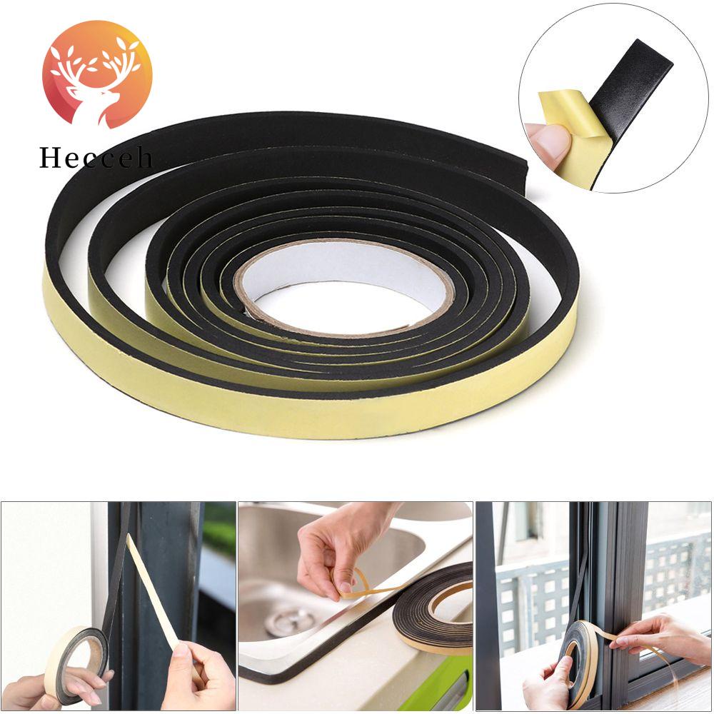 HECCEH 1 Dải Cao Su Cách Âm Chống Nước Dán Cửa Sổ Phòng Tắm