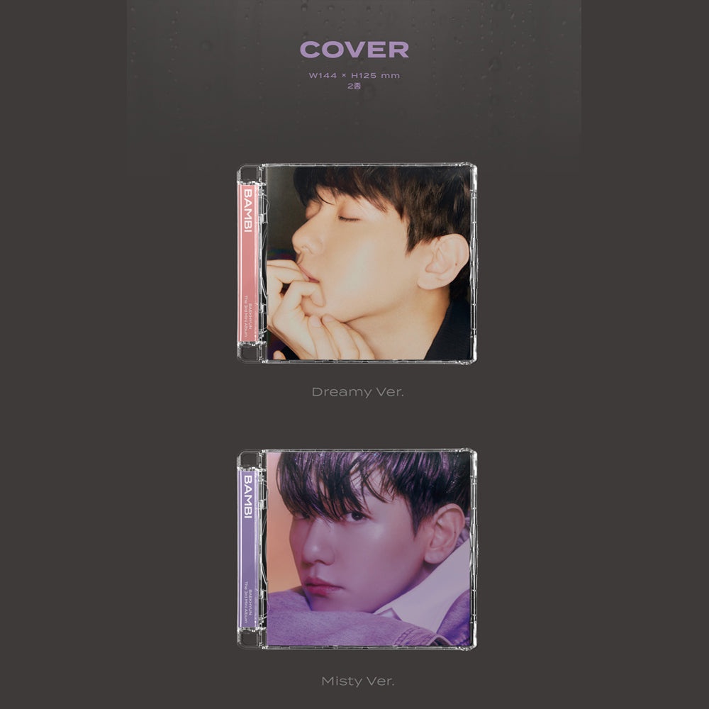 BAEKHYUN- BAMBI  Jewel Case Ver.