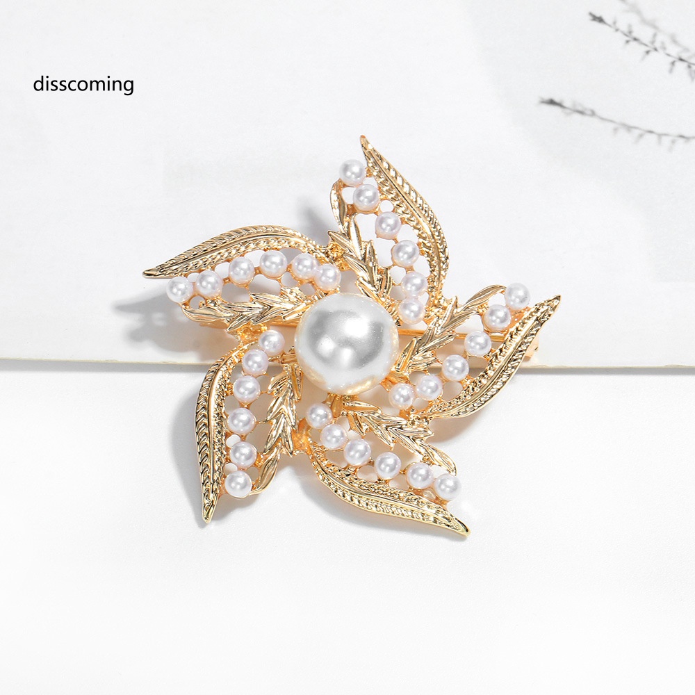 Áo Thun Tay Ngắn In Chữ SL| Trâm Cài Áo Hình Hoa Phong Cách Retro Đơn Giản