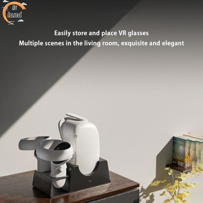 Đế Sạc Nhanh Bằng Kim Loại Vr Đa Năng Tương Thích Với Oculus Quest 2 Vr