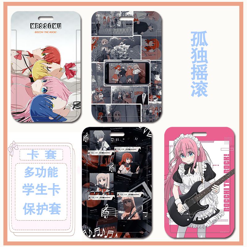 Ốp Điện Thoại Họa Tiết Hoạt Hình Anime Bocchi the Rock Cho Học Sinh