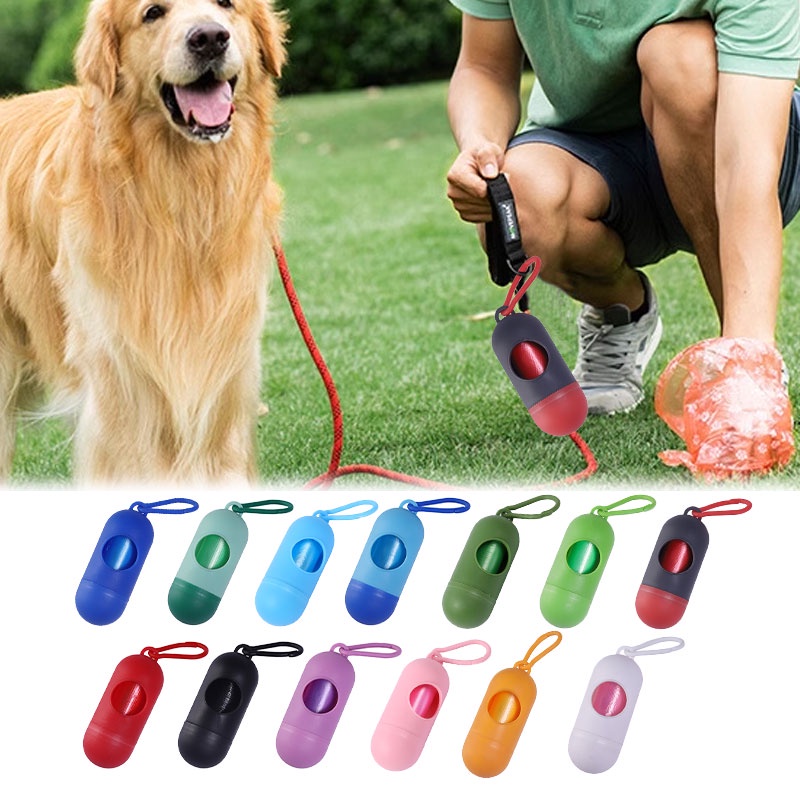 HamshMoc Giá Đỡ Túi Đựng Chất Thải Trọng Lượng Nhẹ Cho Thú Cưng