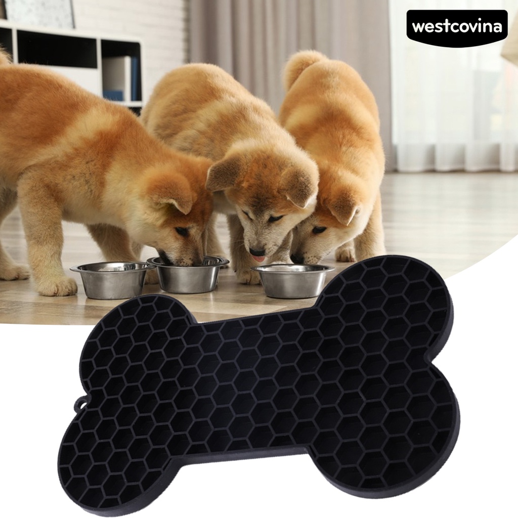 [COD]♞Thảm Lót Thức Ăn Hình Khúc Xương Chống Kẹt Tay Giúp Giảm Căng Thẳng Dành Cho Thú Cưng