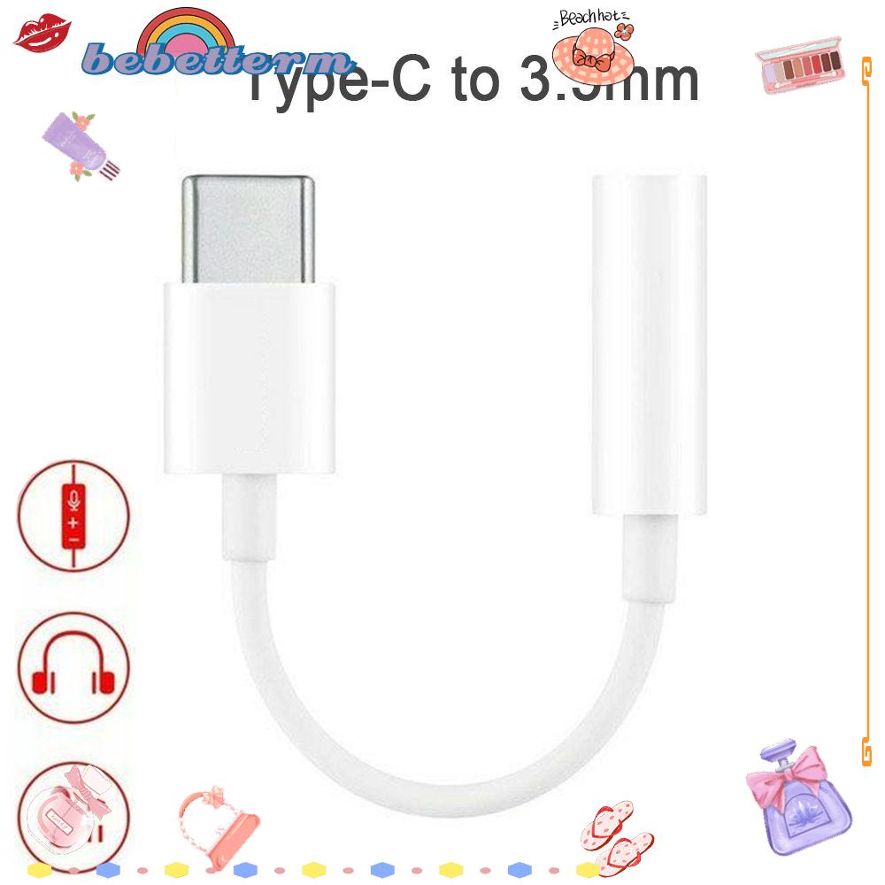 BEBETTERM Dây Cáp Chia Cổng Tai Nghe USB-C Kiểu Mới