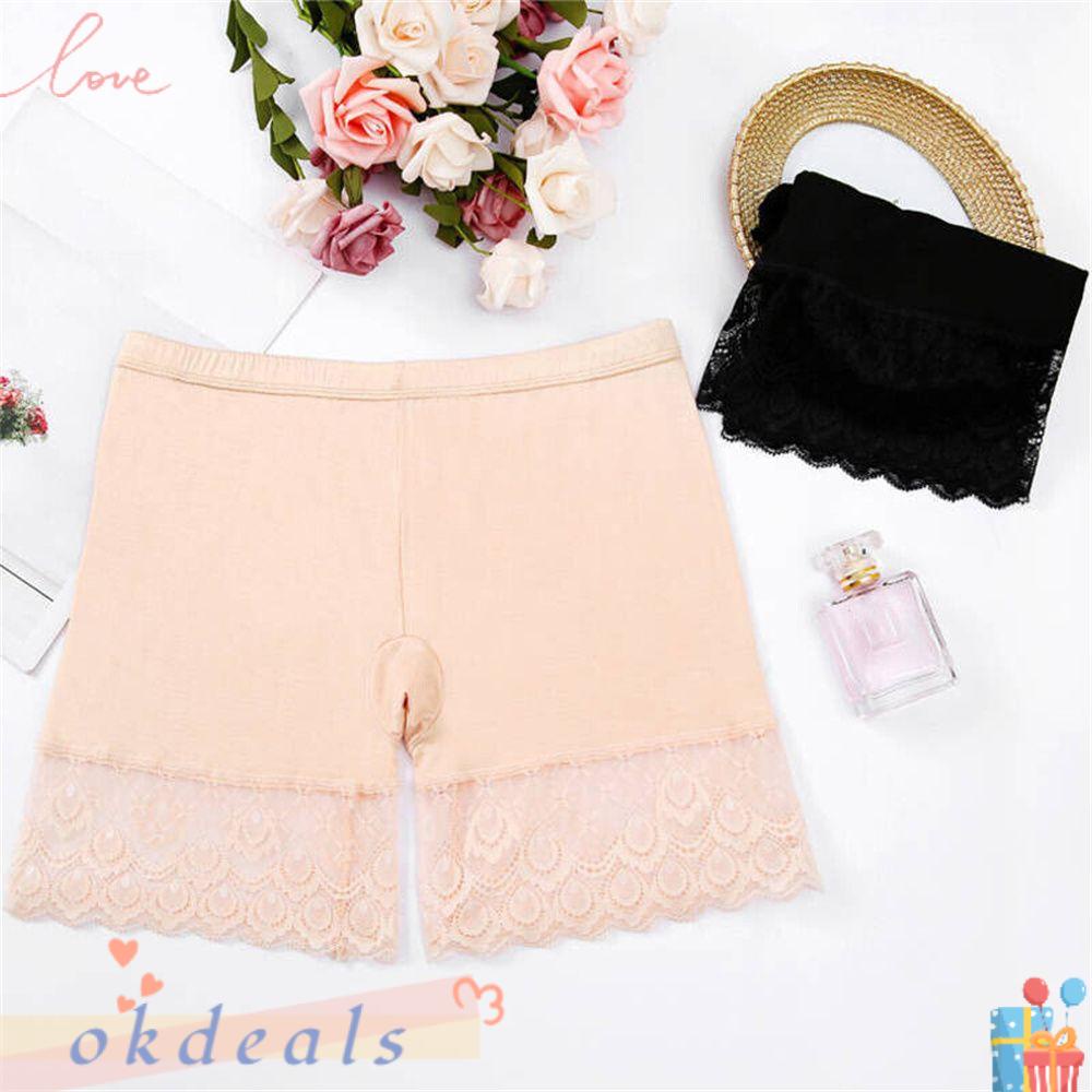 OKDEALS Quần Lót Phối Ren Xinh Xắn Dành Cho Nữ