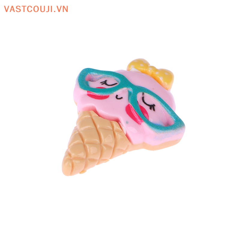 Bộ 10 Mô Hình Trái Cây Mini Bằng Nhựa Dùng Trang Trí Sổ Tay DIY