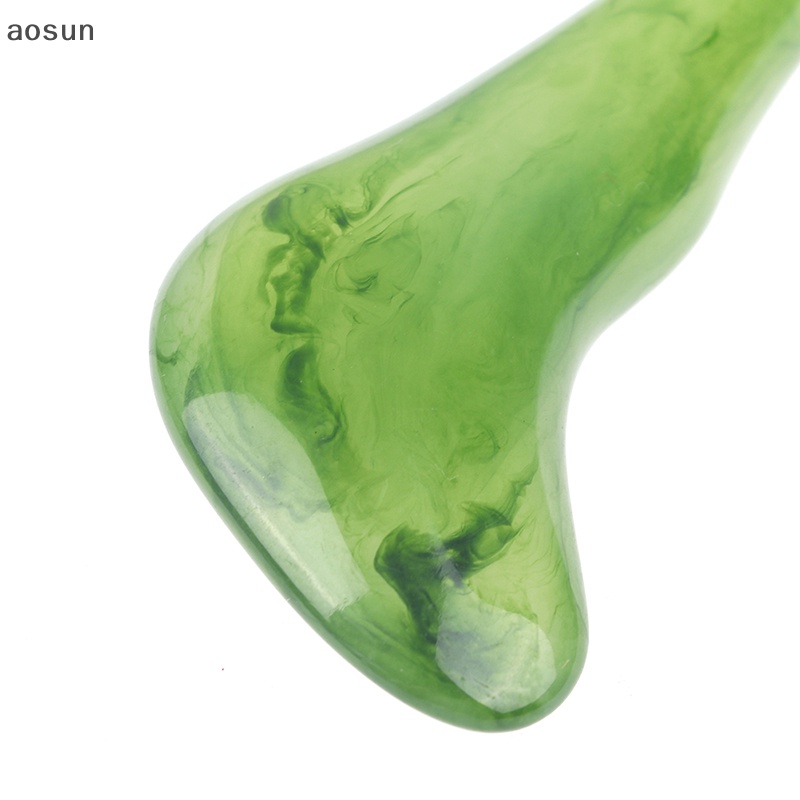 Aosun Dụng Cụ Lăn Massage Mặt Bằng Ngọc Bích Tự Nhiên