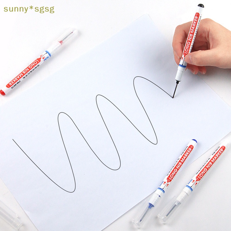 Sunny * SGSG Bút Đánh Dấu đầu dài Bút đánh dấu lỗ sâu đa năng mới