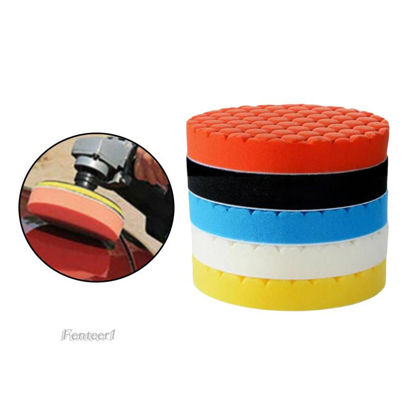 [Fenteer1] Miếng Bọt Biển Đánh Bóng Xe Hơi Đa Chức Năng 3inch