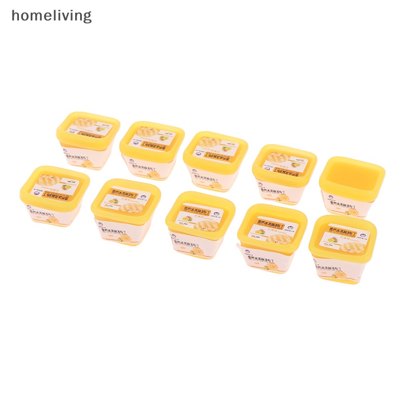 Set 10 Ly Kem Trang Trí Nhà Búp Bê Tỉ Lệ 1 / 12