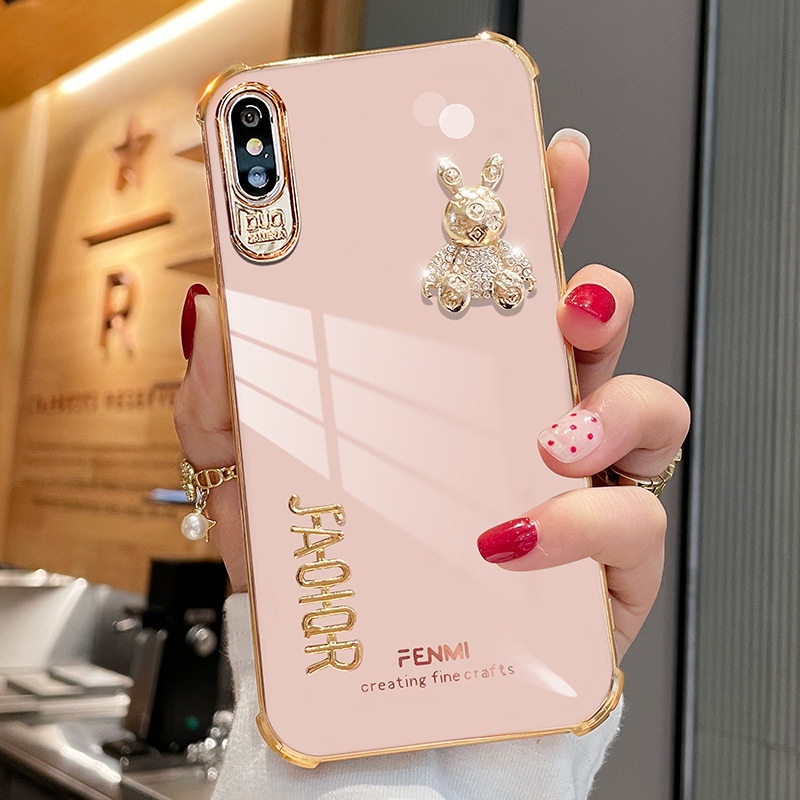 Ốp Điện Thoại Họa Tiết Hoạt Hình Dễ Thương Cho iphone xsmax X / xs 6plus 7 / 8p