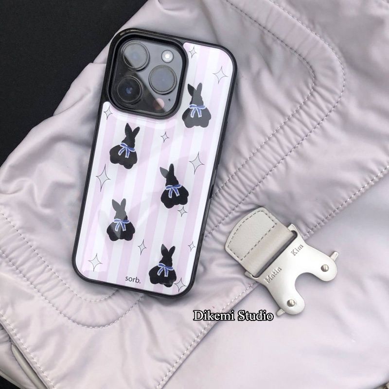 Ốp Điện Thoại Mềm Họa Tiết Thỏ Đáng Yêu Cho iphone 15pro / 14pro / 14promax / 13promax / 12 / 11 / xsmax / xr