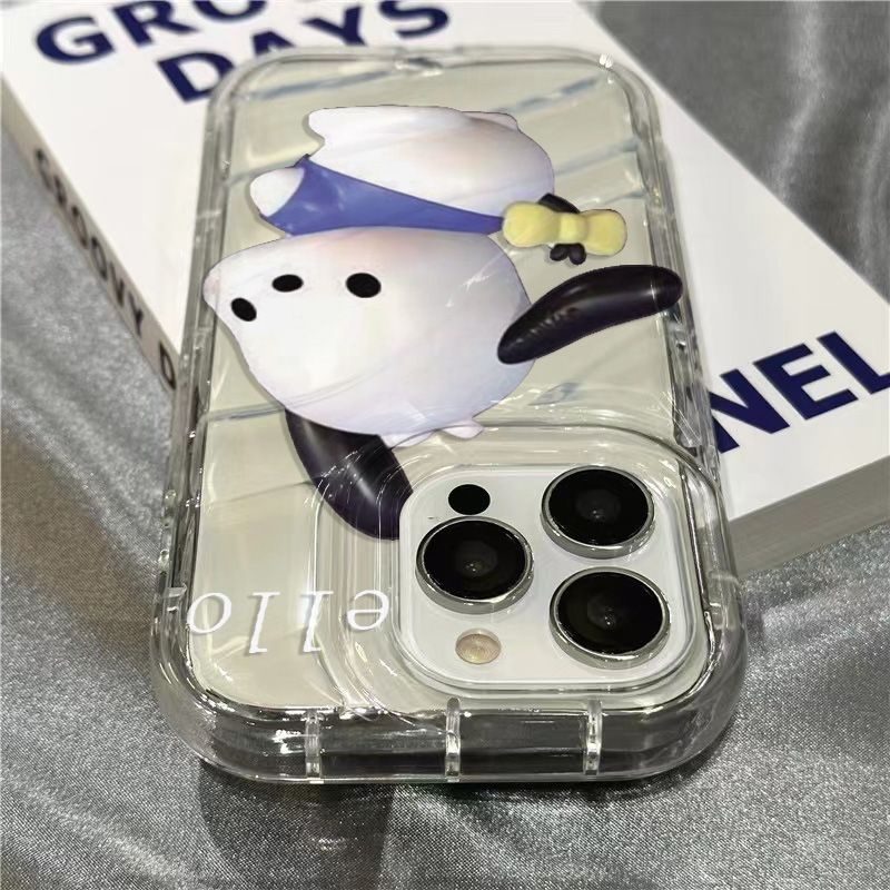 Ốp Điện Thoại Mềm Trong Suốt In Hình Chó Pacha 7sins Dễ Thương Cho Iphone 14Promax 11 / plus / Apple 1312 / 8 Xr A6QS