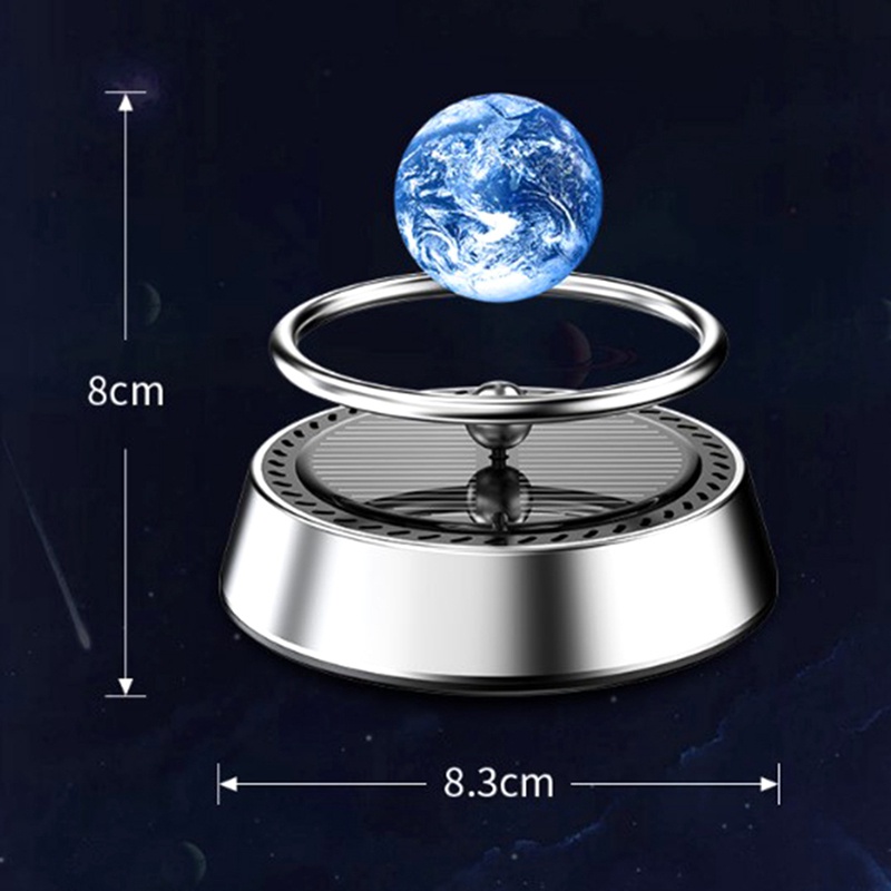 Nước Hoa Xoay Tự Động Trang Trí Nội Thất Xe Hơi Sử Dụng Năng Lượng Mặt Trời