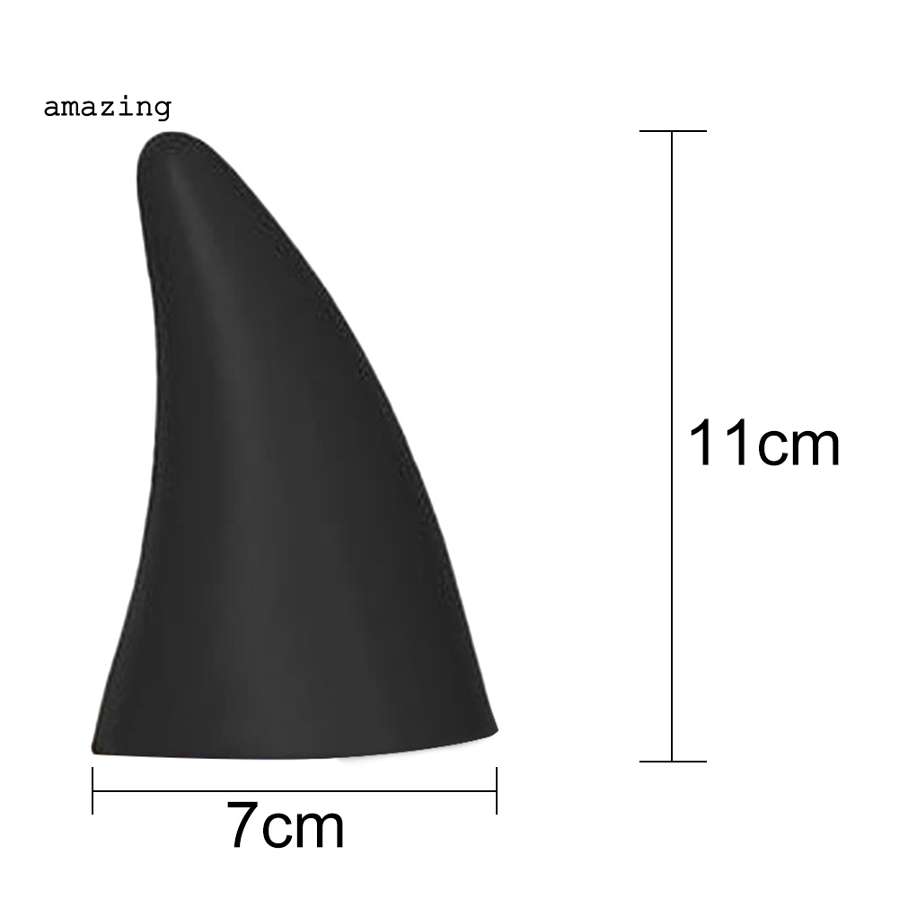 Sticker Sừng Quỷ 3D Bằng Polyurethane Vui Nhộn Chống Va Chạm Cho Xe Hơi