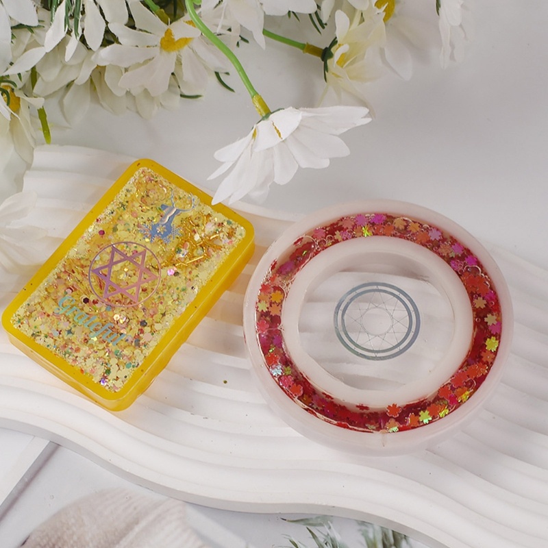 Khuôn Silicone Làm Mặt Dây Chuyền Thủ Công Hình Khung Ảnh