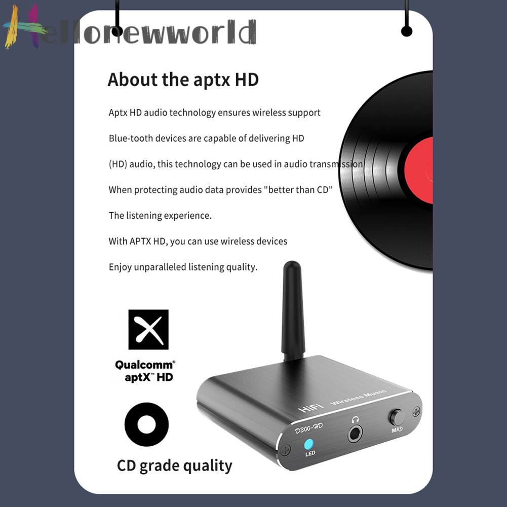 Thiết Bị Chuyển Đổi Âm Thanh Bluetooth 5.2 Cho Máy Tính / TV / Xe Hơi