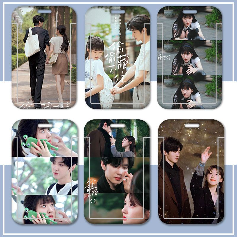 Vụng Trộm Không Thể Giấu   Trần Triết Viễn   Triệu Lộ Tư  Dây Đeo Thẻ Ngân Hàng / Thẻ ID Hình Băng Cát Xét Cho Học Sinh  Hidden Love     Zhao Lusi  Chen Zheyuan Đoàn Gia Hứa với Tang Trĩ