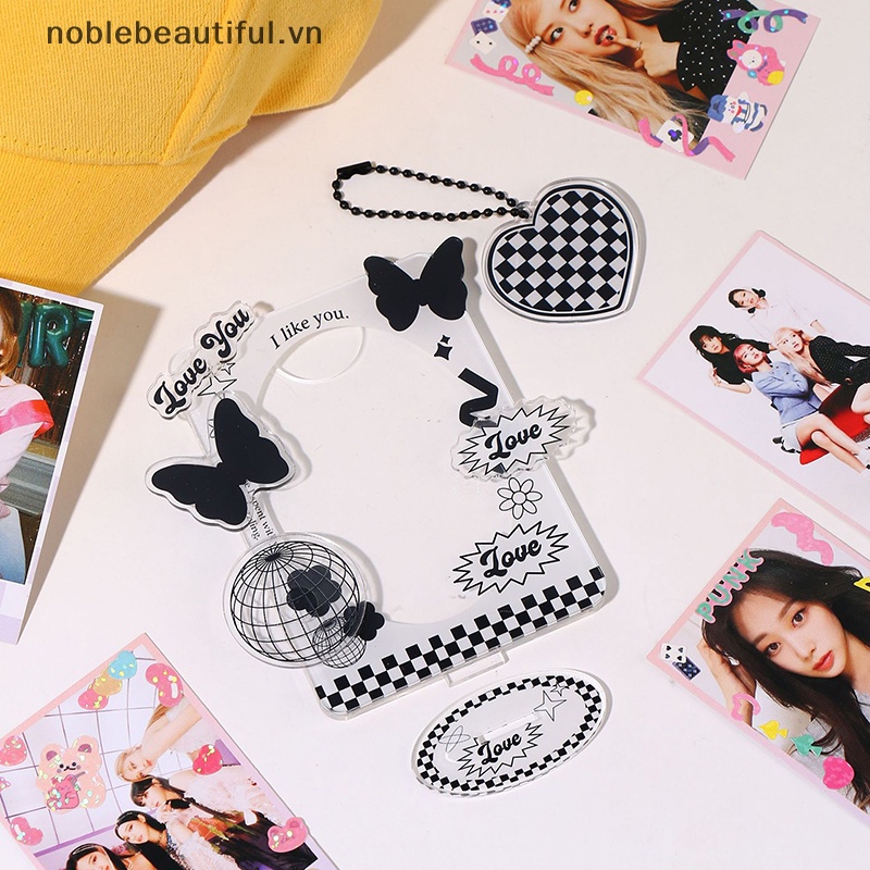 Khung Ảnh 3 Inch Bằng Acrylic Dùng Trưng Bày Thẻ Hình Thần Tượng