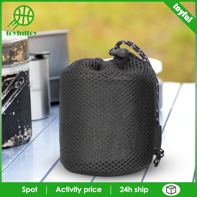 Túi Lưới Dây Rút Đựng Đồ Ăn Cắm Trại Du Lịch Tiện Dụng