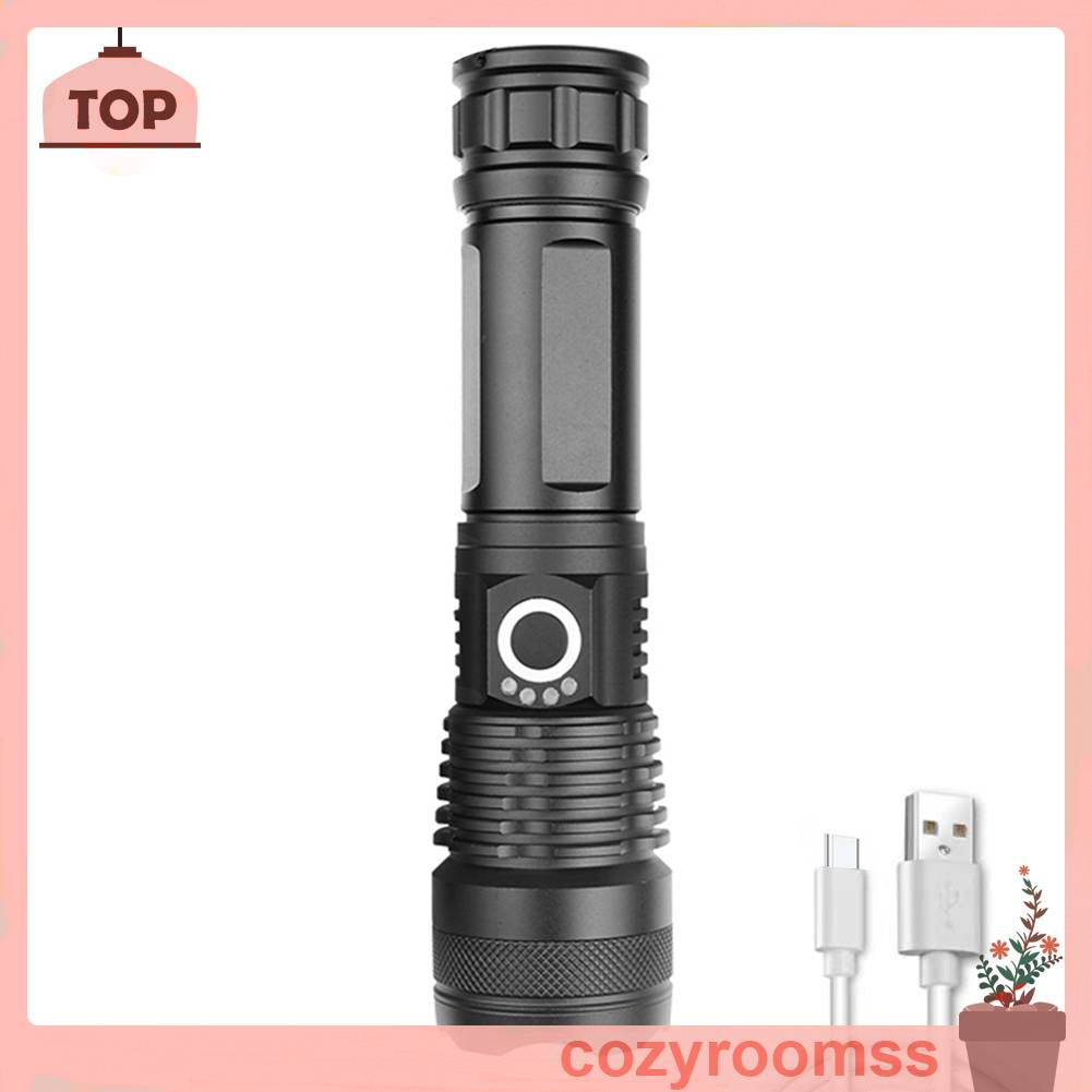 Đèn Pin XHP50 LED 5 Chế Độ 1500LM Chống Thấm Nước IPX4 Sạc USB Tiện Dụng