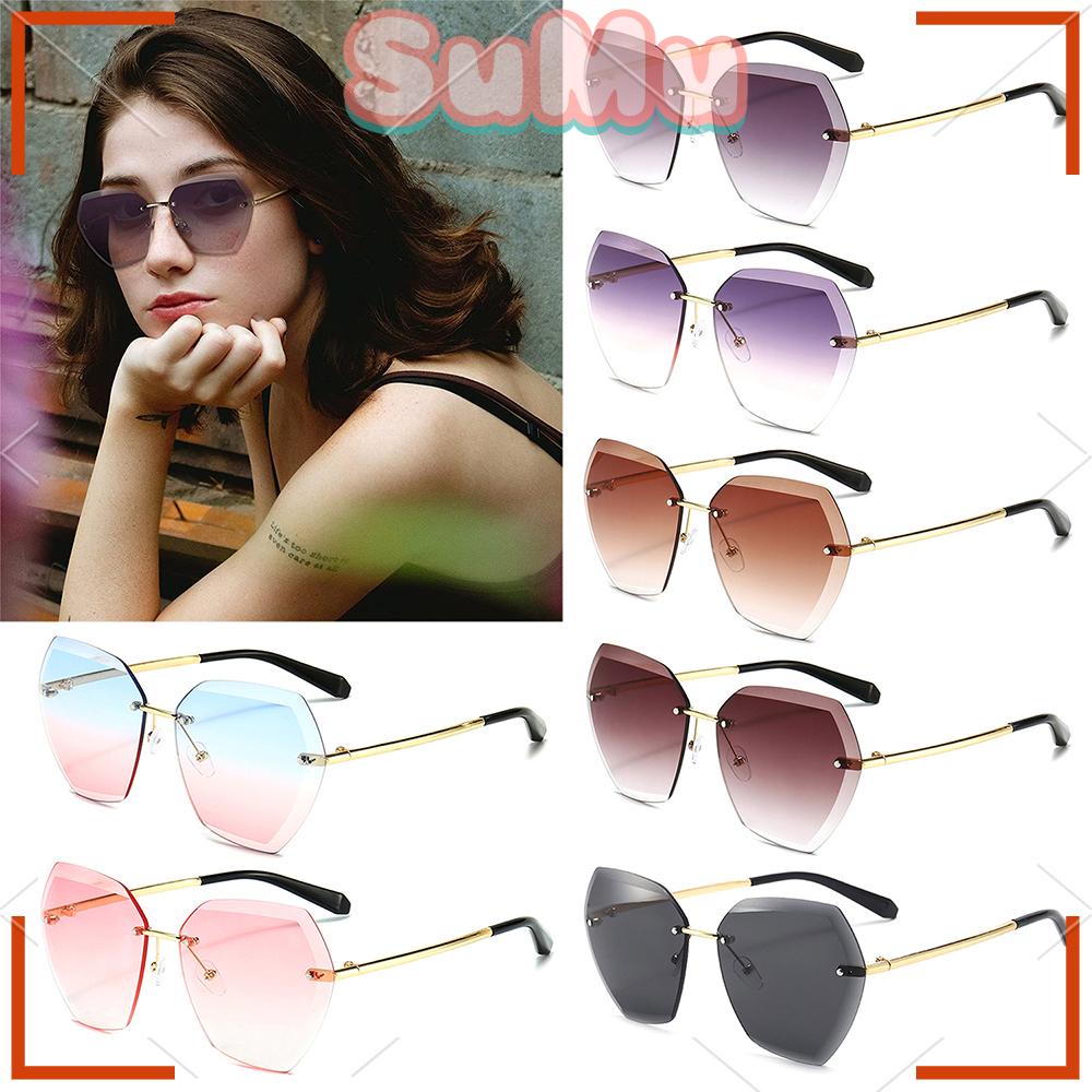 SUMU Kính Mát Không Gọng Thời Trang Cá Tính Cho Nữ