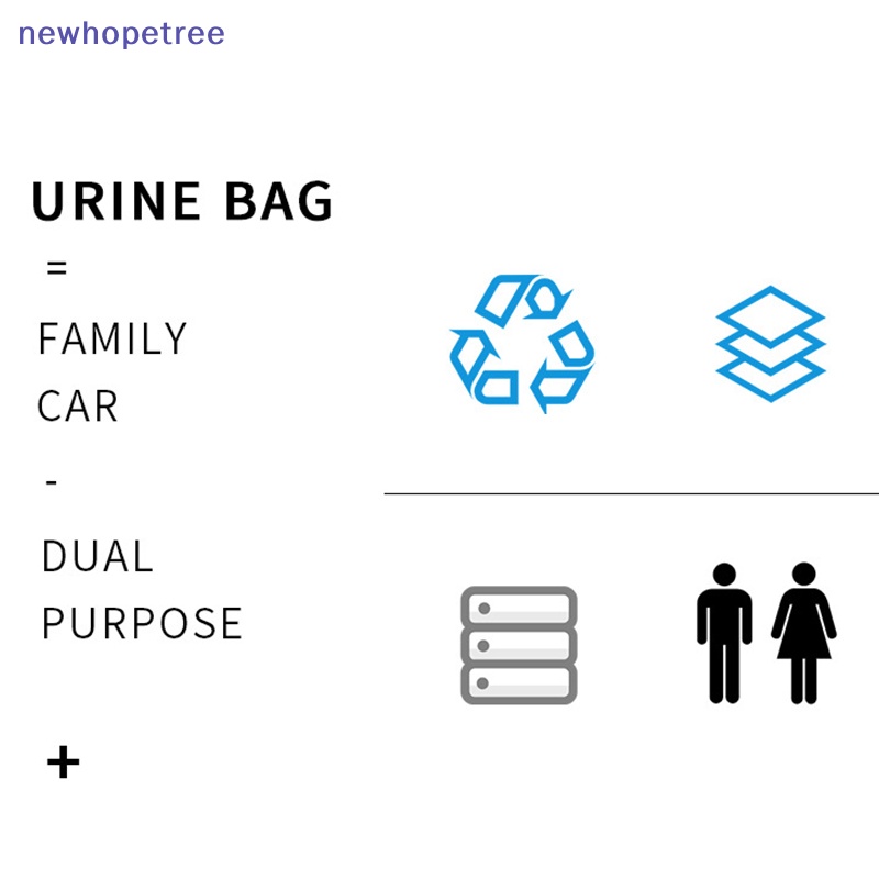 Túi Đi Vệ Sinh Khẩn Cấp Di Động Mini Dùng Một Lần Tiện Dụng Cho Các Hoạt Động Ngoài Trời