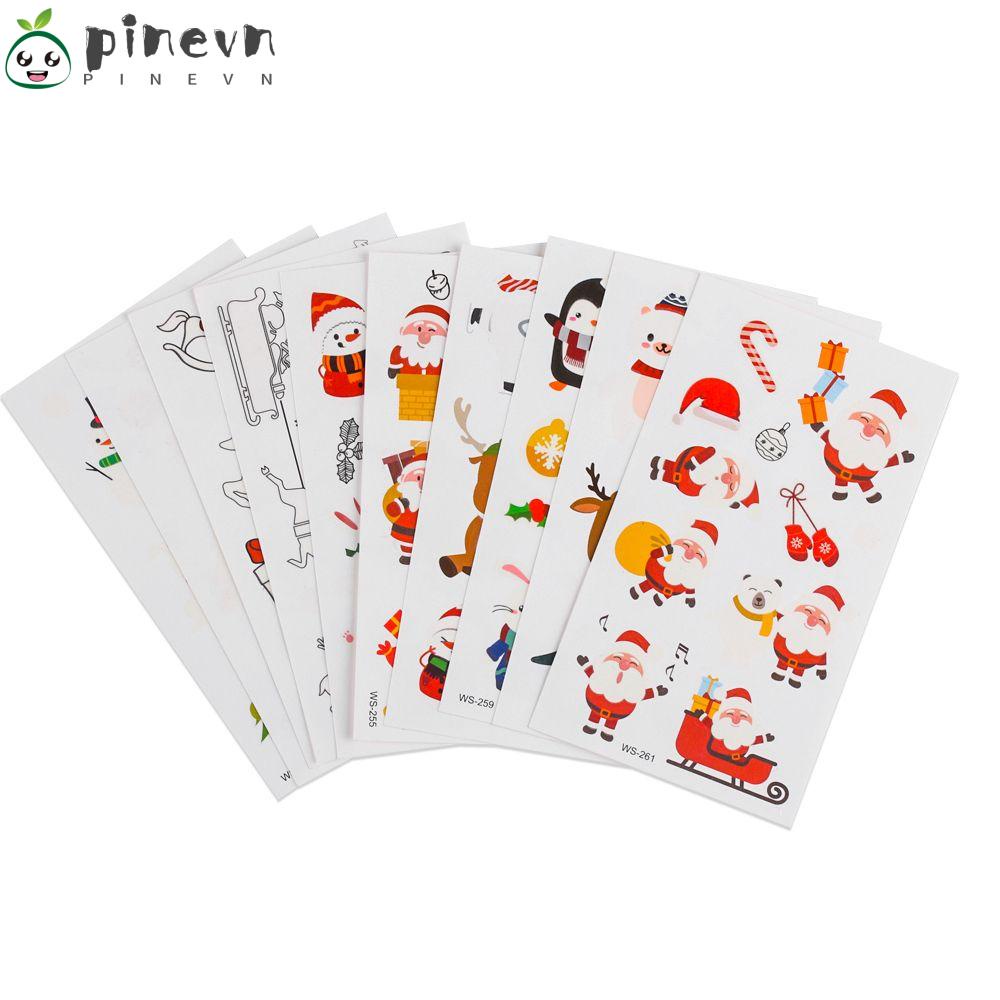 PINEVN Hình Xăm Dán Tạm Thời Chống Nước Phát Sáng Trong Đêm