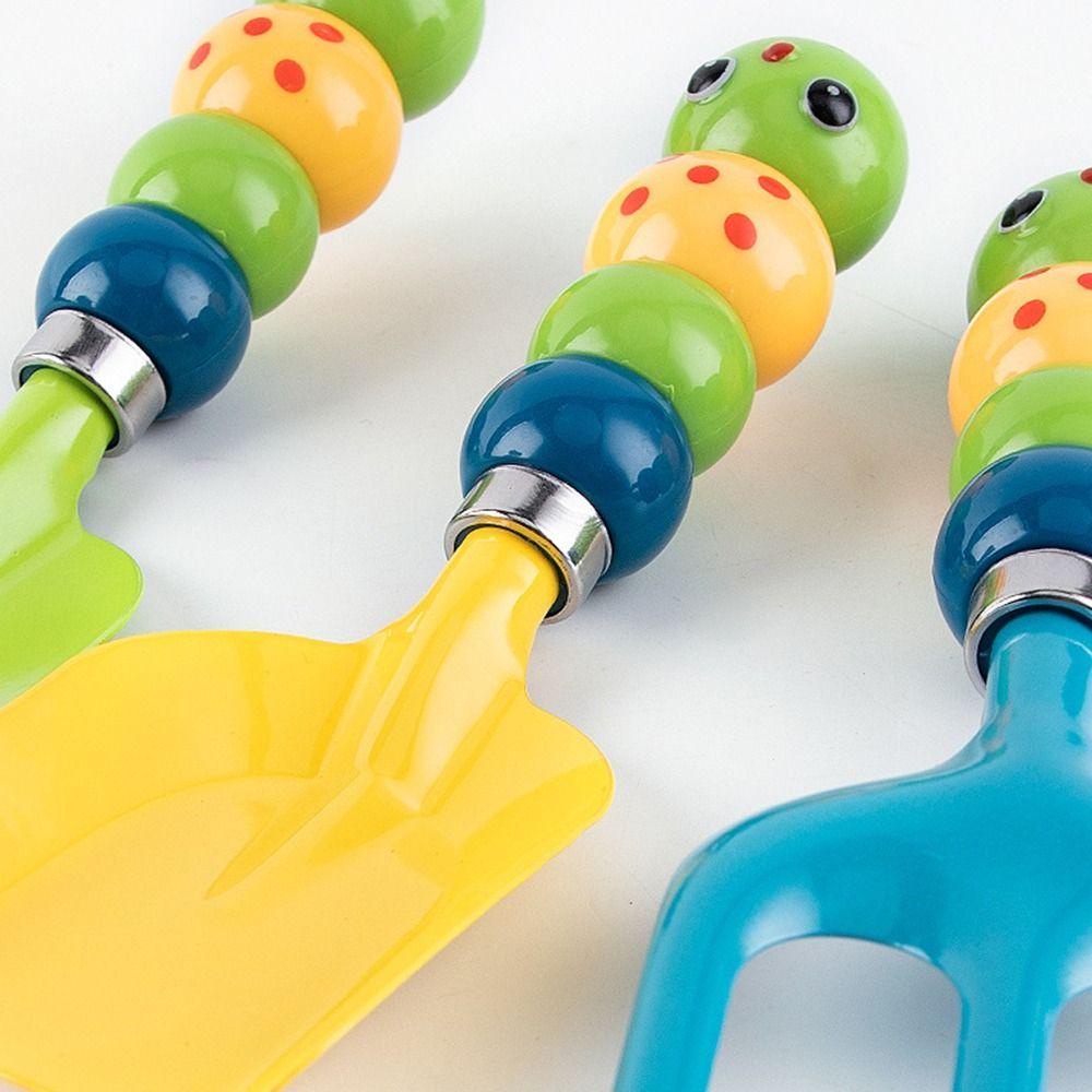 GLENES Bộ Dụng Cụ Làm Vườn Bằng Nhựa Màu Sắc Kẹo Ngọt Dành Cho Trẻ Em