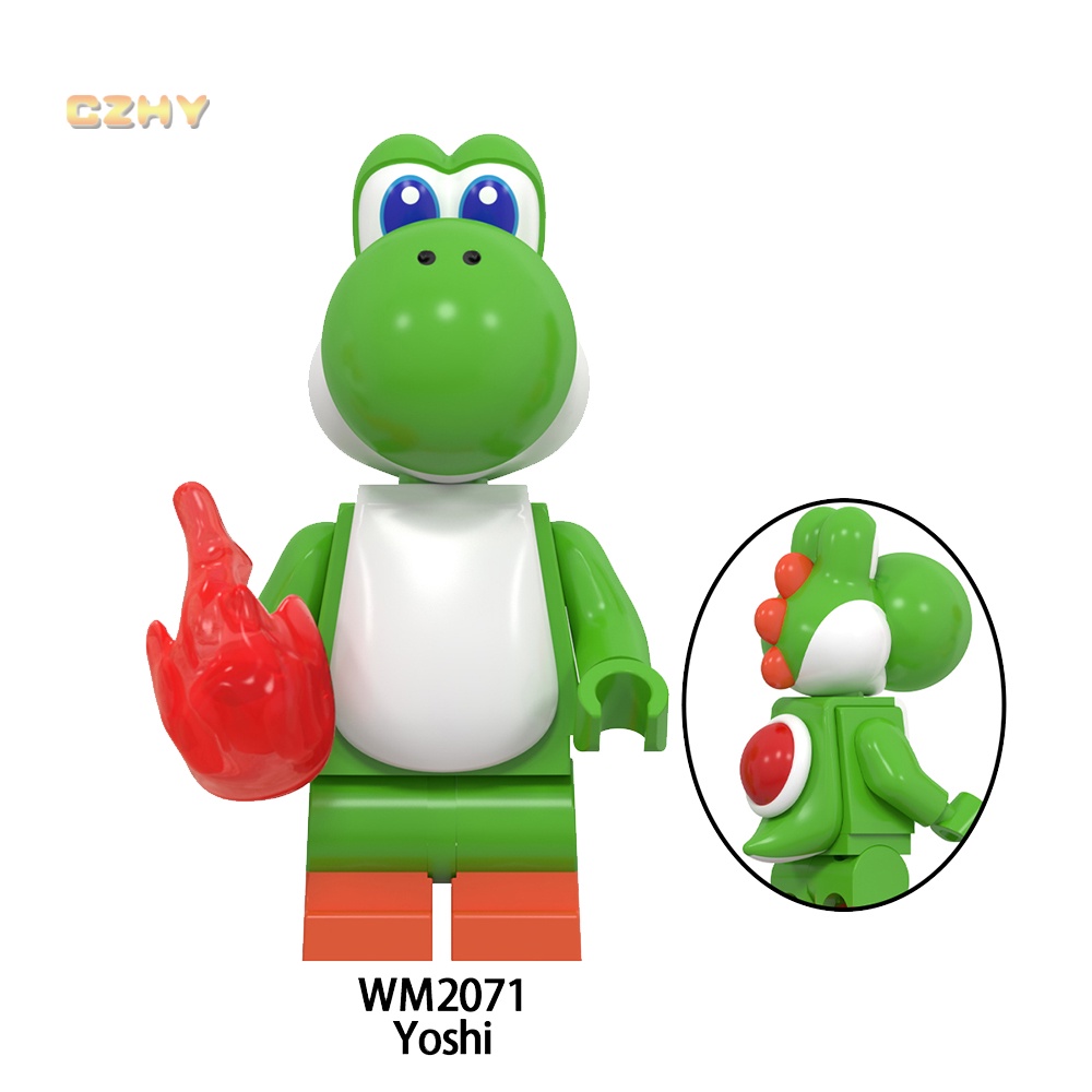 Mô Hình Đồ Chơi Nhân Vật Hoạt Hình Mario Luigi Bros Kinopio Koopa Yoshi WM6103