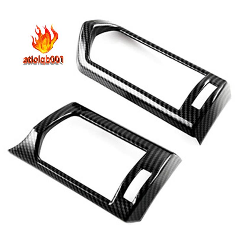Miếng Dán Trang Trí Lỗ Thông Gió Bằng Sợi Carbon Cho Xe Hơi Toyota Land Cruiser 300 LC300 2023 +