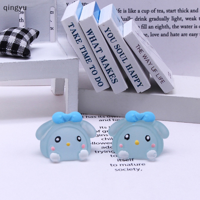 Bộ 5 Thỏ Dạ Quang Ba Chiều Dễ Thương Dùng Trang Trí DIY