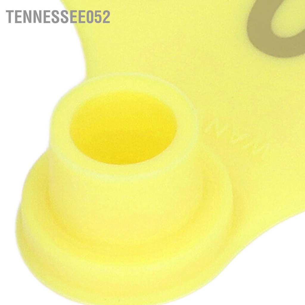 Tennessee052 100 Bộ Thẻ tai gia súc Nhãn lợn được đánh số bằng nhựa màu vàng cho chăn nuôi trang trại